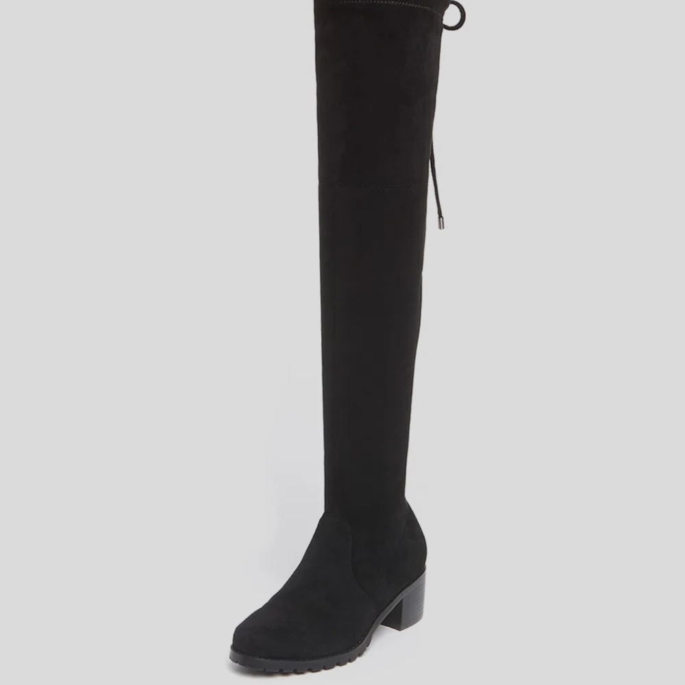 Elegant Black Over-the-Knee Women's Boots size 6